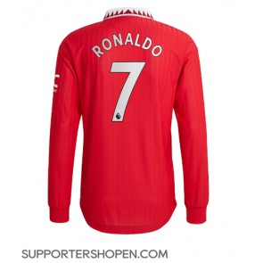 Manchester United Cristiano Ronaldo #7 Hemma Matchtröja 2022-23 Långärmad